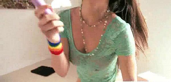  Solo Girl Get To Orgams With All Kind Of Sex Toys video-10